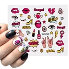 Nail Art Nail Water Decals Custom Water Transfer Decal Nail Art Sticker