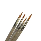 Artist Brush Painting Set Professional 6pcs Artist Paint Brushes Set With Wood Handle For Watercolor Oil Acrylic Painting