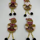Bell Christmas Doll Christmas Tree Bell Pendant Small Santa Claus Snowman Christmas Gift Party Decorate