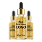 Care Organic Pure Private Label Collagen Skin Care Luxury Firming 24k Gold Serum