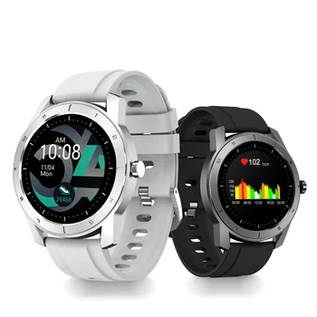 Classic Round Watch 2022 VS8T 1.28'' IPS Full Touch Screen Body Temperature Weather Multiple Sports Music Watch Fitness Tracker