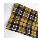 Check Cloth Hot Selling Black/Yellow Viscose/Polyester/Nylon/Spandex Hygroscopicity For Check Cloth