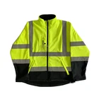 Sweater Reflective Safety Newest Design Fluo Yellow Safety Clear Reflective Sweater