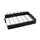 Set Gas Grill Kabob Set Skewer And Grill Rack Set For Cooking On Gas Or Charcoal Grill 6Pcs