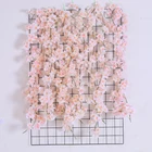 Amazon Hot Sale 180 Cm Artificial Cherry Blossom Branch Hanging Vine Silk Garland Wedding Party Decor