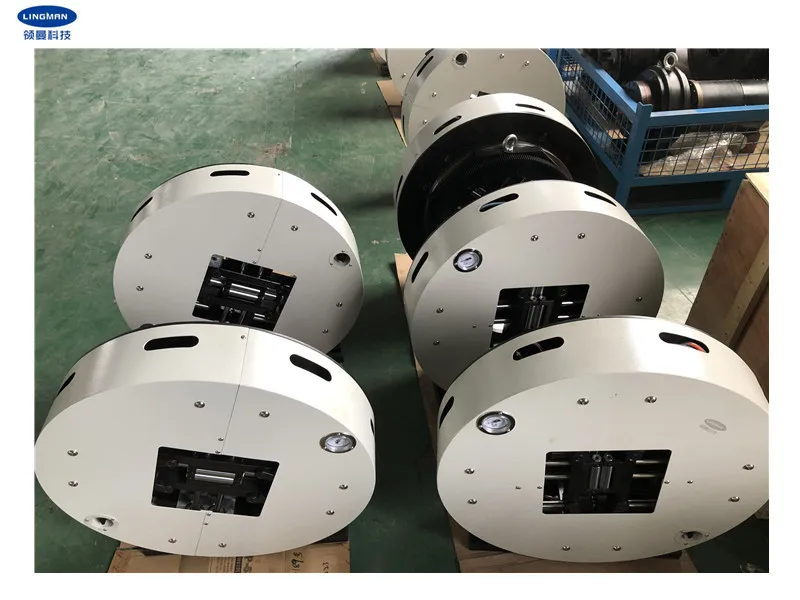 Pneumatic Power Chuck with 3 Years Warranty 230mm Claw Stroke and 2KN Clamping Force for Pipe Cutting Machine