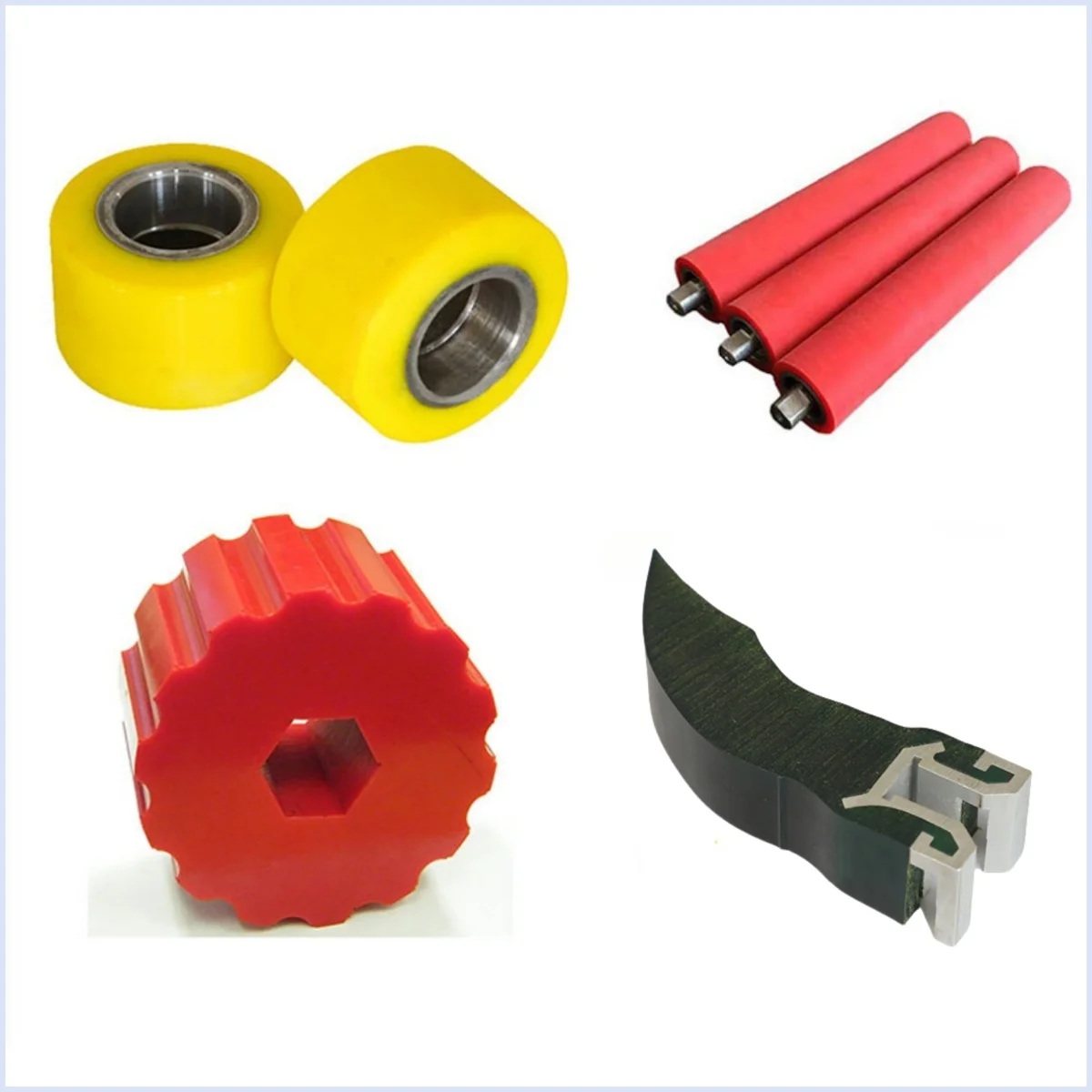 product polyurethane casting parts sanding pu casting shapes and profiles withstand high temperatures up to 120 degrees celsius-4