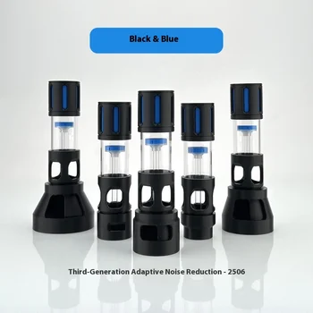 3-Generation H-Shaped Silencer Fish Tank Prevents Water Overflow with Artifact Brush Spiral Diversion Aquarium Accessory
