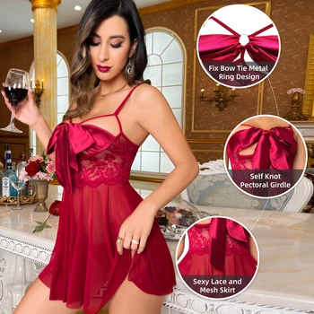 Sexy Mature Woman Lingerie Plus Size Lingerie For Women Sleepwear Lace