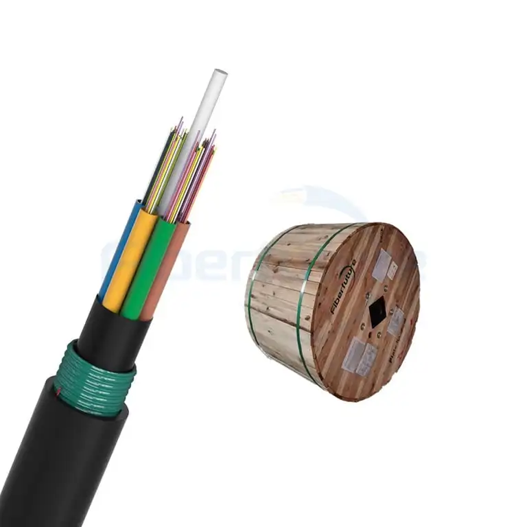 High Quality Direct Buried Outdoor Armored Core Fiber Optic Cable