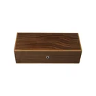 Gift Tea Small Wooden Gift Box High Quality Custom Walnut Small Storage Gift Wood Tea Box With Lock