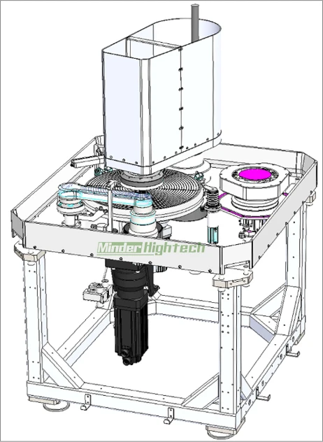 produkt automatisk enkelt plate wafer kjemisk mekanisk polermaskin cmp-55