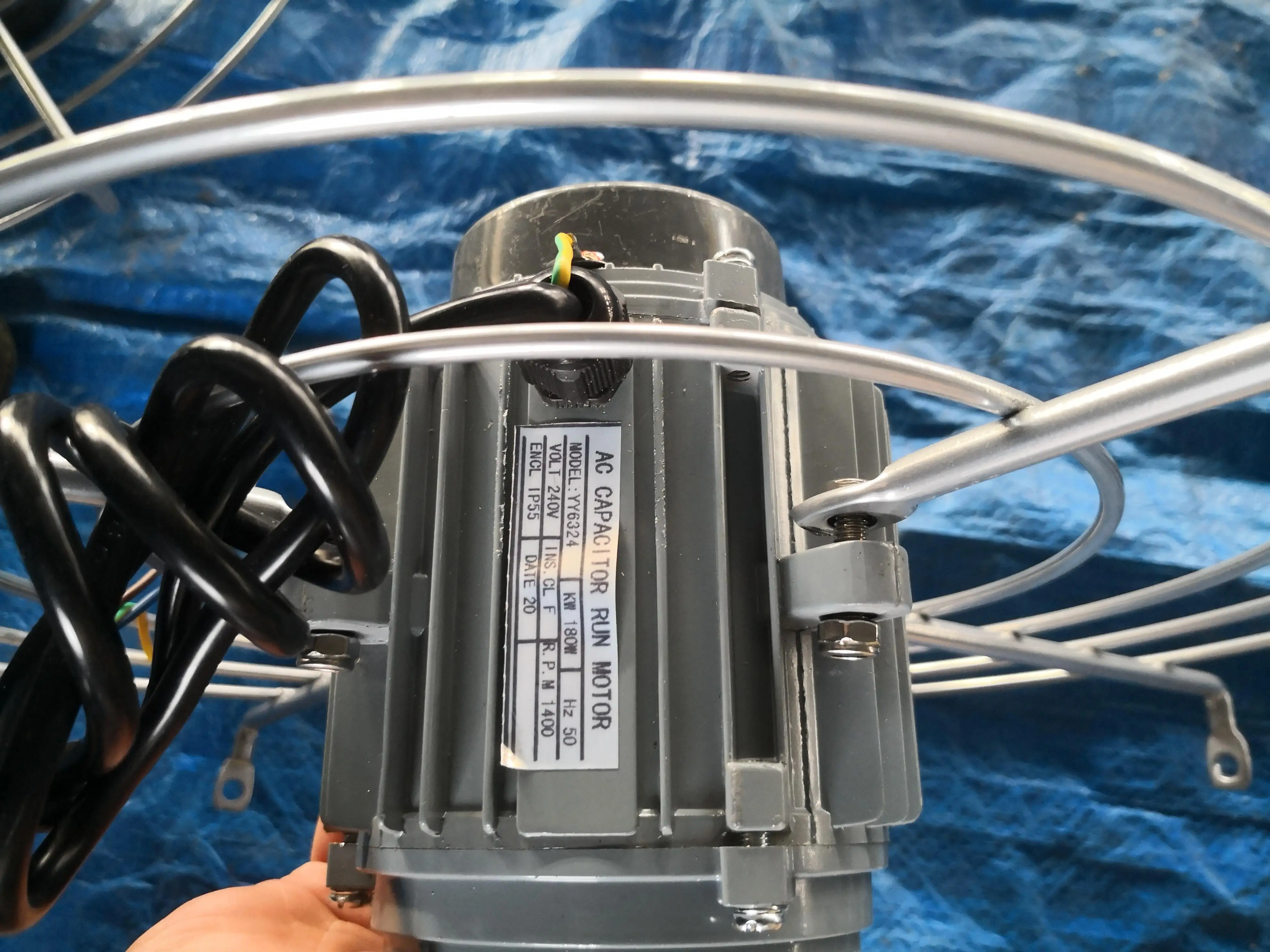 Exhaust Shaft Air Fan, Stainless, Steel, 220V/380V, Wall - detail 8