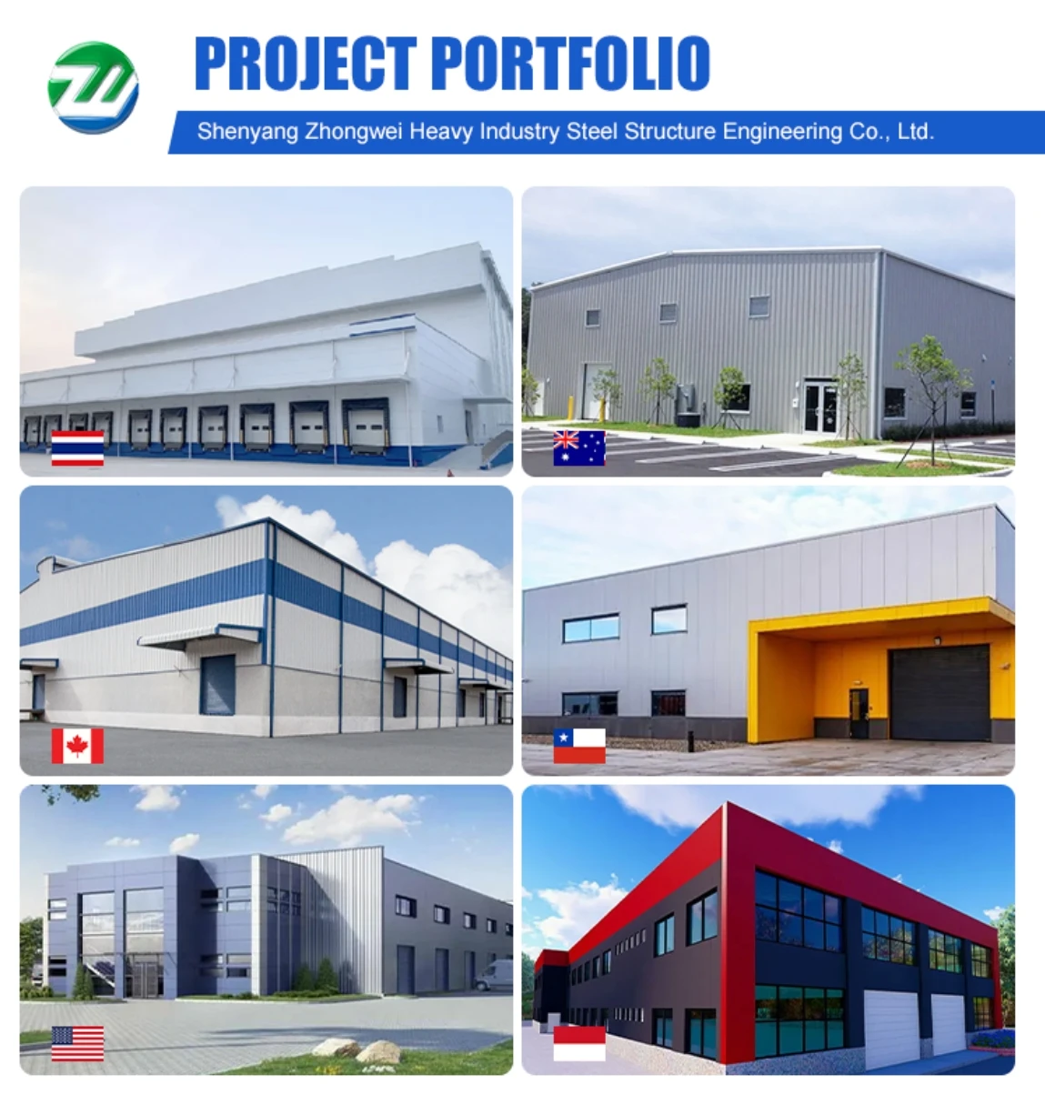 Custom Design Steel Building Structure Warehouse From China for Storage supplier