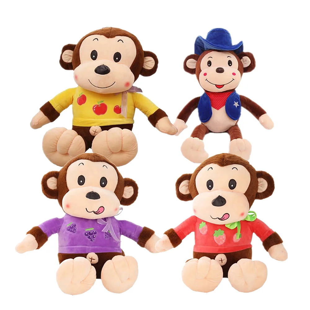 Kids Cute Cartoon Animal Monkey Names Plush Toy With T Shirt Custom  Designed Stuffed Soft Monkey Plush Toy - Buy Plush Monkey Toys,Stuffed  Animal Plush Toy,Custom Designed Stuffed Animal Product on 