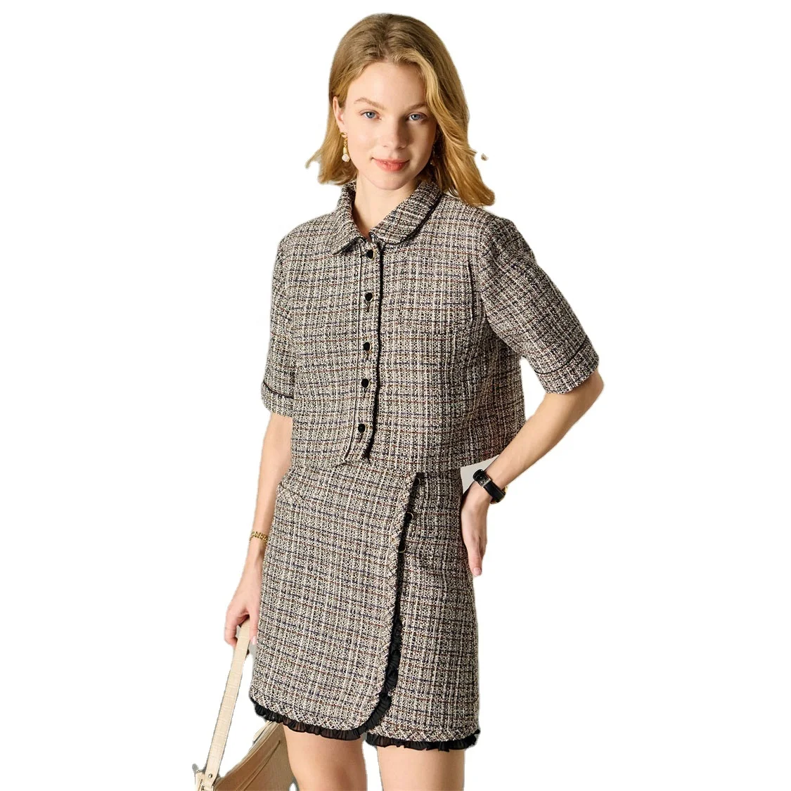 Hot Sale Cardigan Jumper Top Skirt 2 