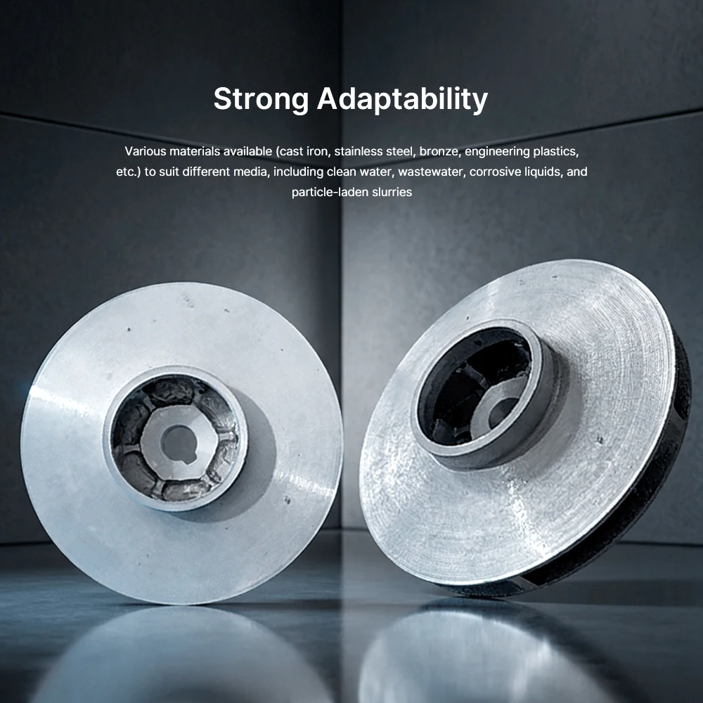Sol Closed Centrifugal Impeller, Stainless, Steel - detail 6