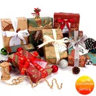 Specialty Vintage Style 50*70cm Christmas Gift Wrapping Specialty Paper 80gsm Bond Paper Wrap