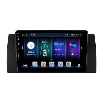 9 inch Touch Screen Android 11 Stereo Car Radio Audio Multimedia car dvd player with Navigation WIFI OBD 4G Dongle for BMW E39