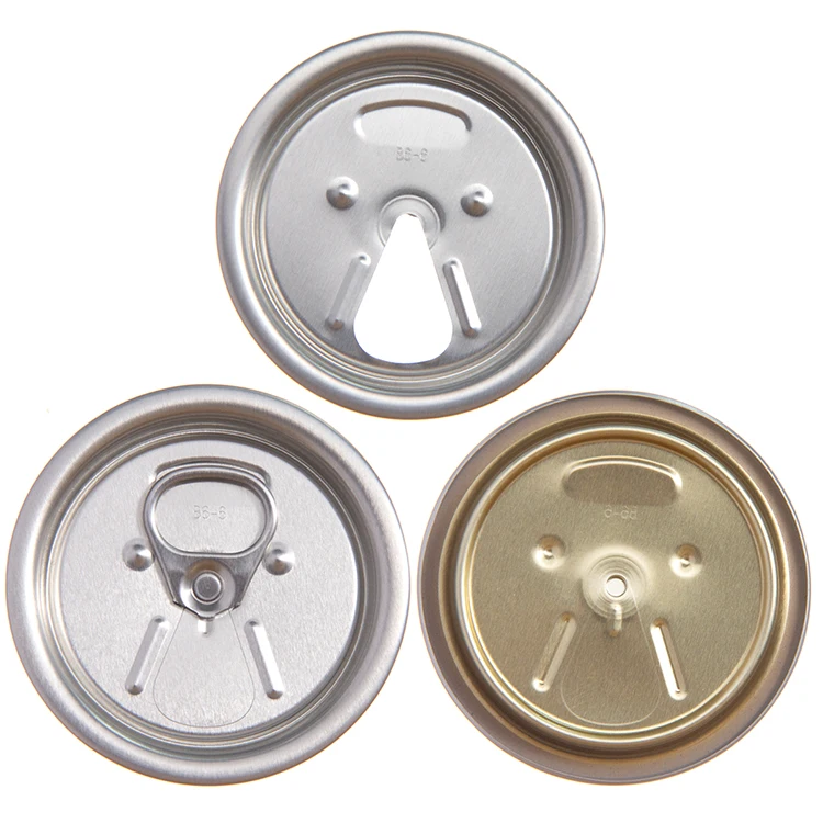 Top Grade Rpt Aluminum Cap Easy Open Ring Pull Lid Easy Open