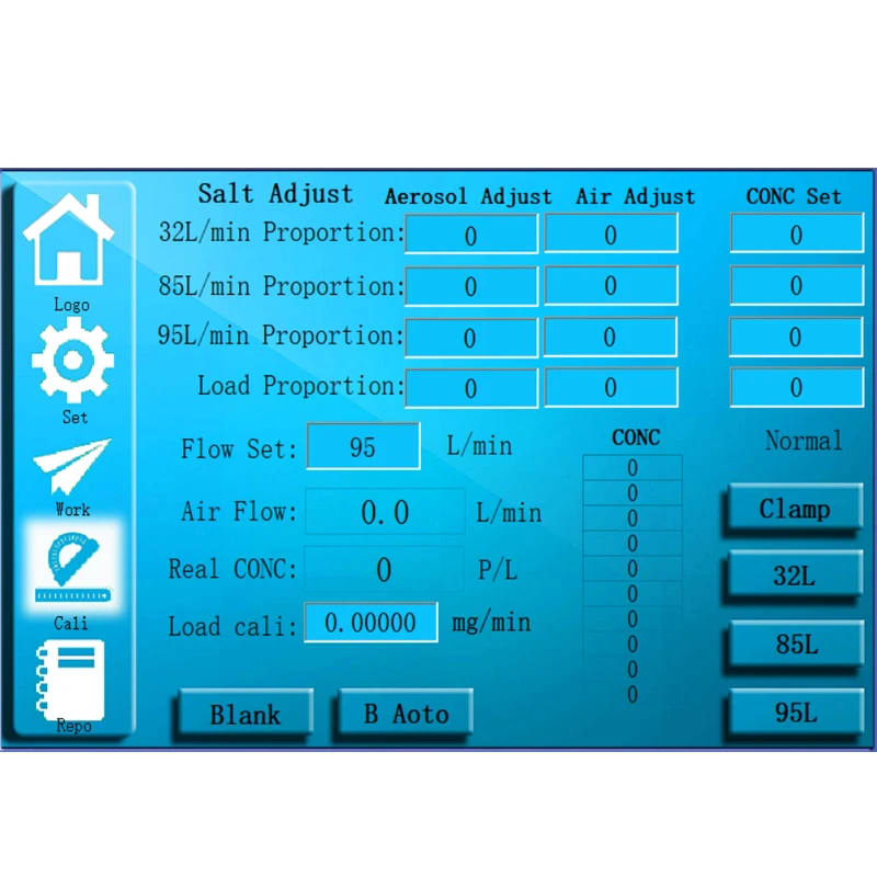 Automatic filtration efficiency tester