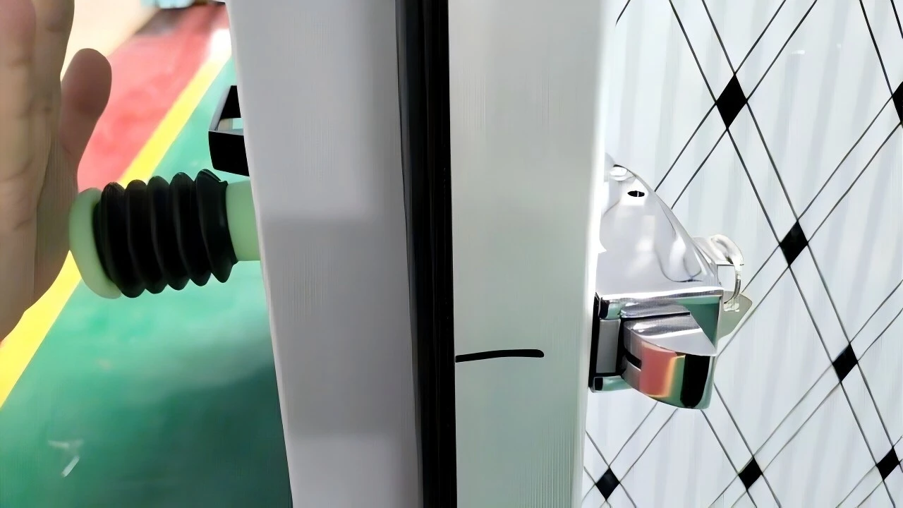 Hinge Door with Heater, PUR, Aluminum - detail 10