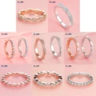 Eternity Ring Cz Customized Eternity Ring CZ For Women Sterling Silver Anniversary