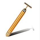 In 1 Beauty 2 In 1 Energy Facial Beauty 24k Gold Massager Bar