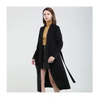 Coats Double Faced Long Trench Wool Jacket Wholesale Cashmere Coats Women Fashion Wool Coats