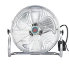 Fan Rechargeable Floor Fan 12Inch Rechargeable Floor Fan Oscillating Strong Power Floor Industrial Fan