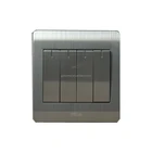 Switch Factory Wholesale Good Quality Hot Sell Control Wall Stainless Steel Switch Socket CE