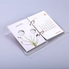 Desk Calendar 2020 New Design Customized Office Desk Table Acrylic Calendar Set