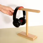 Eco-Friendly 2022 Artwork Style Solid Wood RGB Headset Holder
