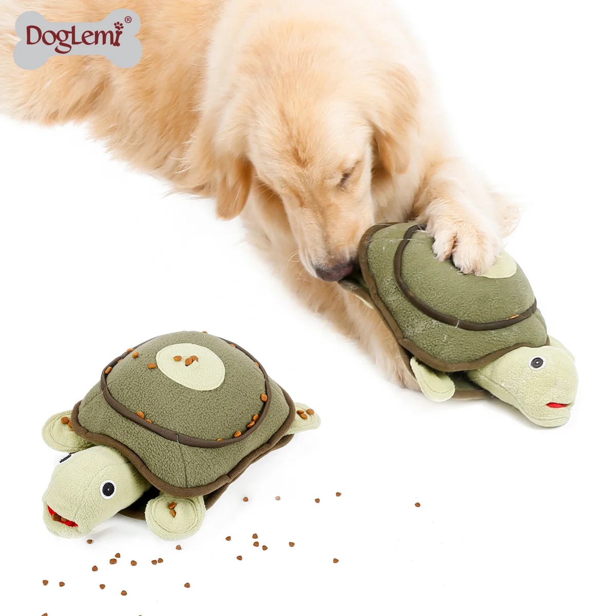 turtle design snuffling plush pet iq intelligent toy smart dog