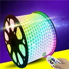 Led Color Led Rgb Waterproof Led AC110V 220V Led Strip Light IP67 Waterproof RGB Color Changing Led Stripes