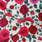 Flower Scarf Wholesale Customizable Washable Flower Printing Adult Scarf Bibs