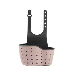 Practical fast delivery new product hanging faucet cleaning tools rack kitchen storage shelf plastic basket