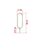 Sim Card Universal OEM Stainless Steel SIM Card Tray Remover Eject Pin Key Tool For All Phone