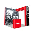 Backdrop Wall 2021 New Arrival Promotion Event Backdrop Modular Aluminum Booth Exhibition Trade Show Wall