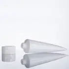 Oval Plastic Cap Packaging Oval Plastic Cosmetic Tube With Flip Top Cap