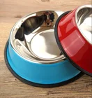 Pet Cat Food Pet Stainless Steel Dog Cat Food And Water Bowl