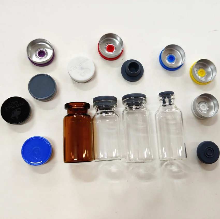 Custom Design Medicine Bottle Label Waterproof Hologram Printing 10ml Vials Label Vial Tablets Oral Peptide Label and Box supplier
