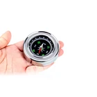 Compass Stainless Steel Metal Compass Design Handheld Compass Navigation Survival Tool Compass