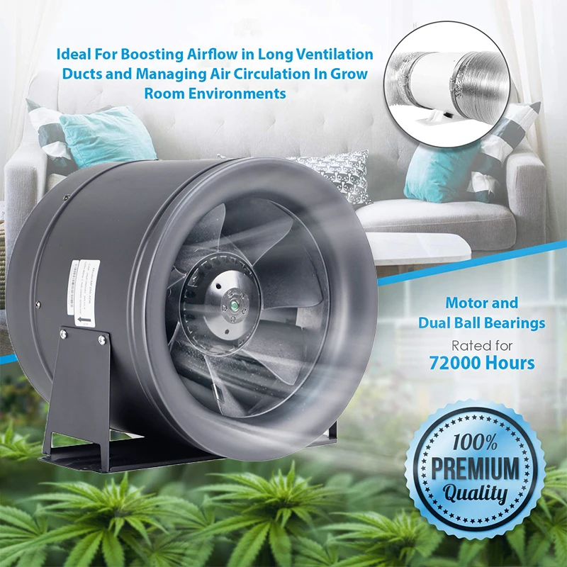 Mixed Flow Fan, 110v, 1520CFM - detail 6
