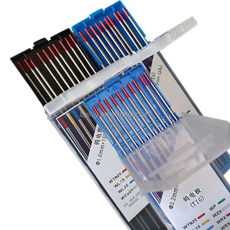 Tig Electrode 150MM Tungsten Durable WT20 RED WC20 GREY WL15 GOLD WL20 SKY BLUE Wholesale