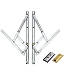 Iron Window Hinge Iron Hinge Custom Design Stainless Iron Shrink Casement Aluminum Window Friction Stay Hinge