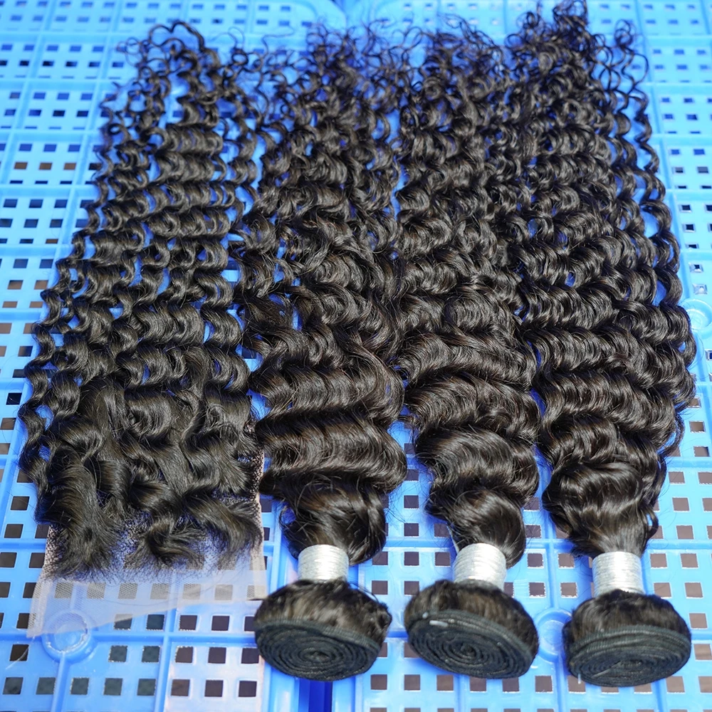 Hair Raw Mink Hair Bundles Set,Natura Brazil 4x4 5x5 6x6 7x7 Swiss Lace Closure, ,Brazilian Human Hair Bundles And Closure