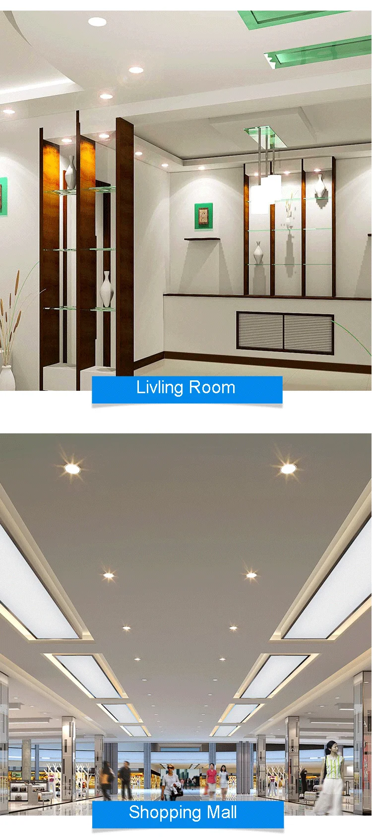 Aluminium Modern Style Recessed COB LED Downlight 5W 9W 18W Anti Dazzle Ceiling Downlight For Hotel Store Showroom