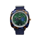 Watch 2021 Fashion New Design Custom DIY Removable Ring Square Watch With Logo For Men