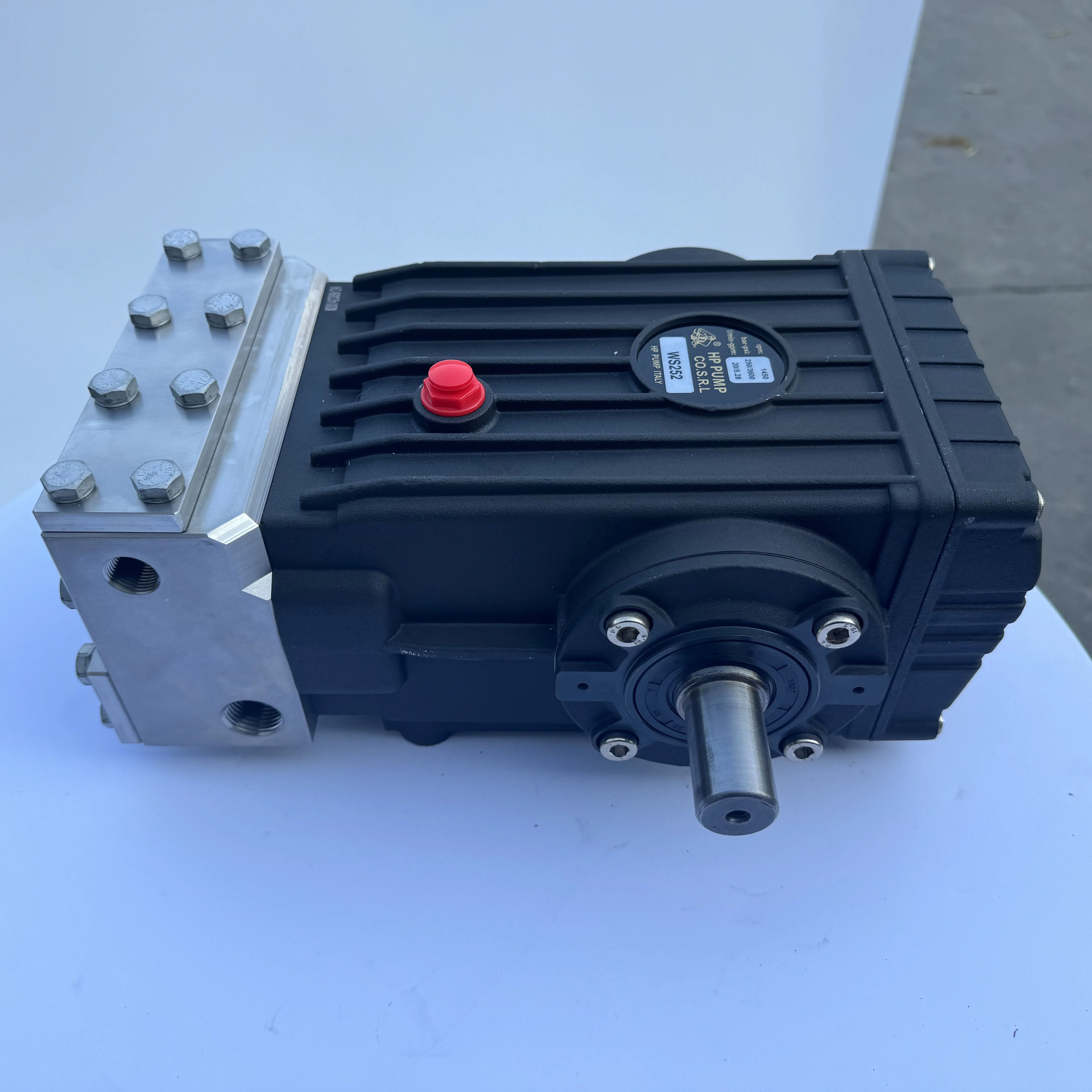 product italy design ws251 0 260 bar 15 20lpm stainless steel high pressure electric triplex pump for high pressure washer-8
